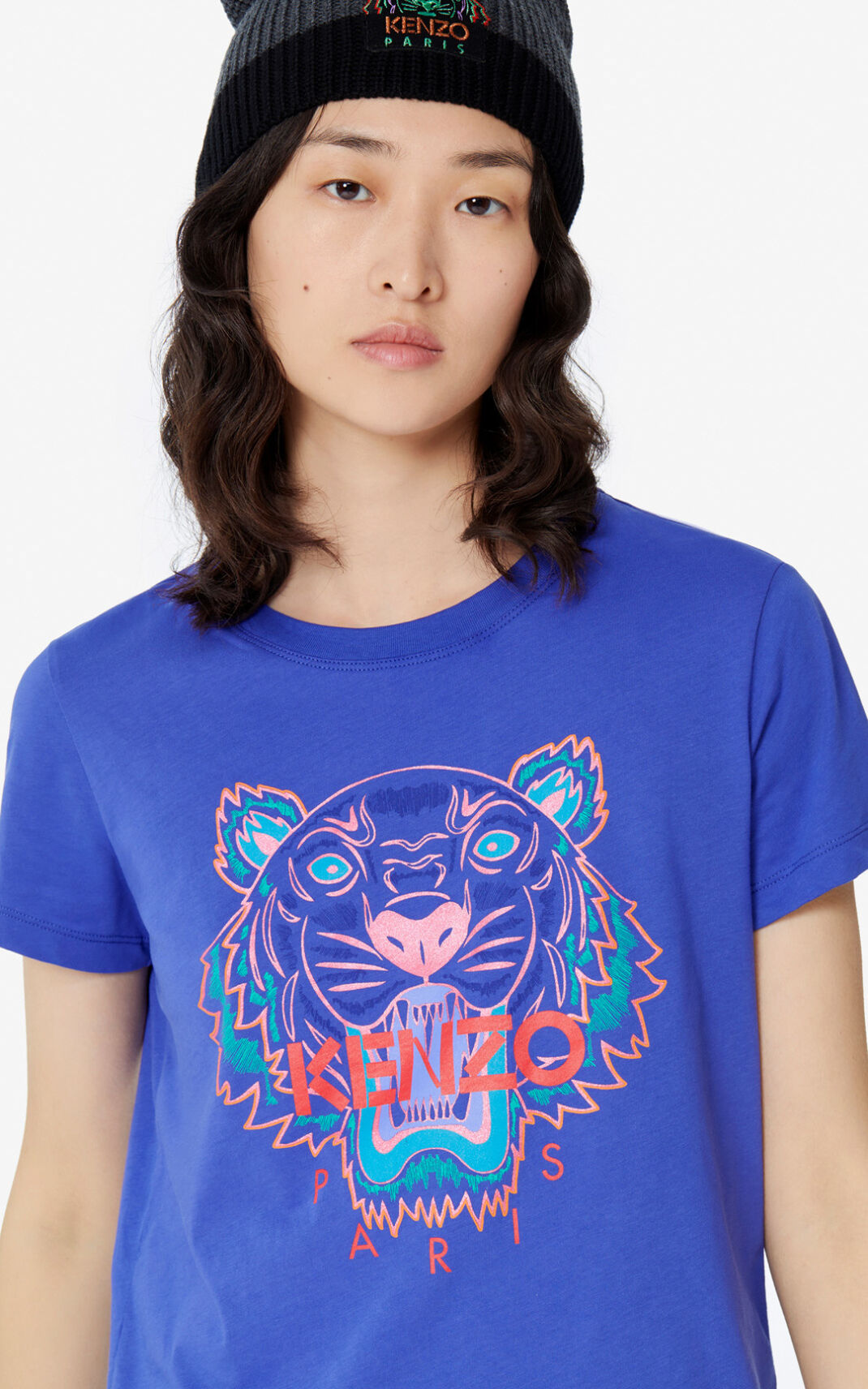 Kenzo Tiger T Shirt Dam | 85320-NPME